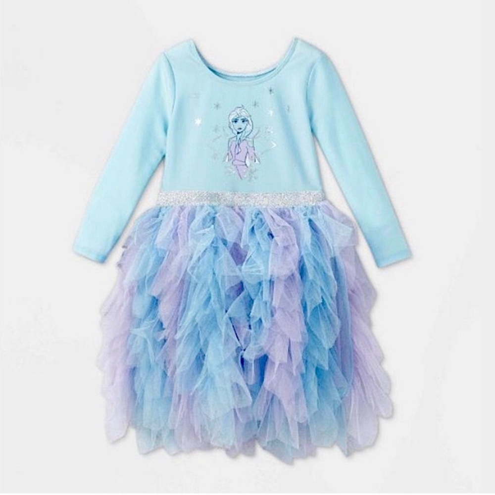 Disney Elsa Frozen Tulle Dress NWOT 2T